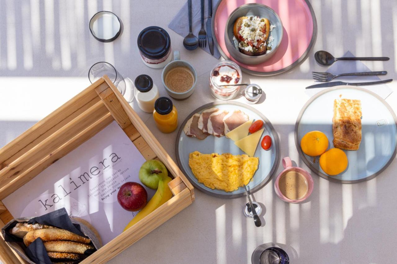 Living Theros Luxury Suites Kardhianí Dış mekan fotoğraf