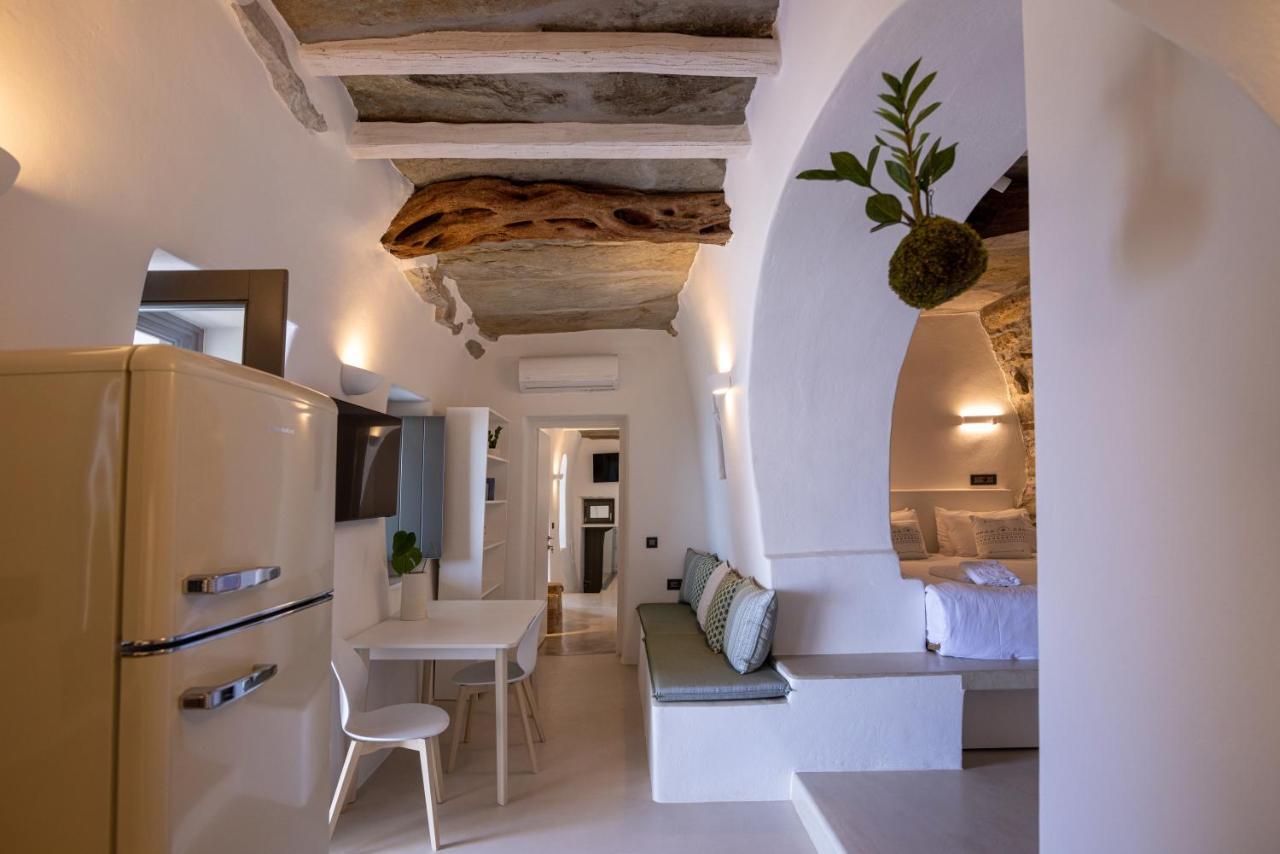 Living Theros Luxury Suites Kardhianí Oda fotoğraf