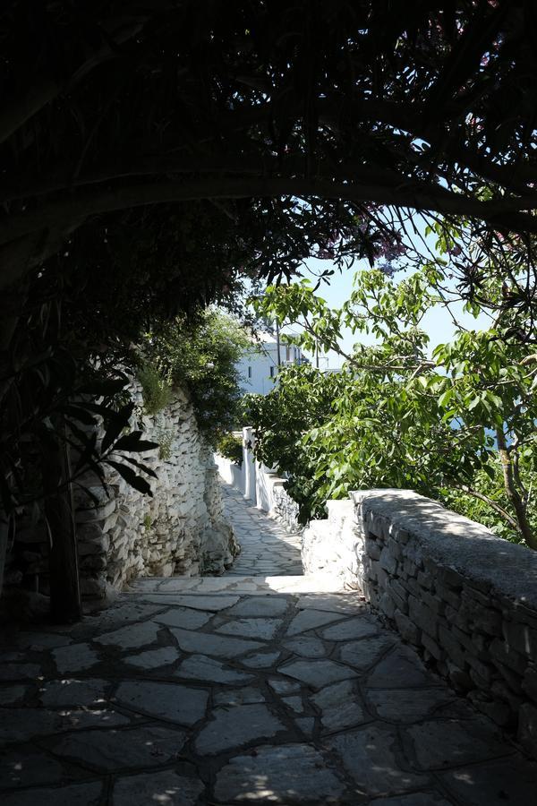Living Theros Luxury Suites Kardhianí Dış mekan fotoğraf