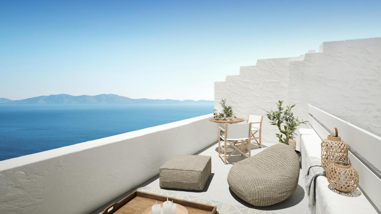 Living Theros Luxury Suites Kardhianí Dış mekan fotoğraf
